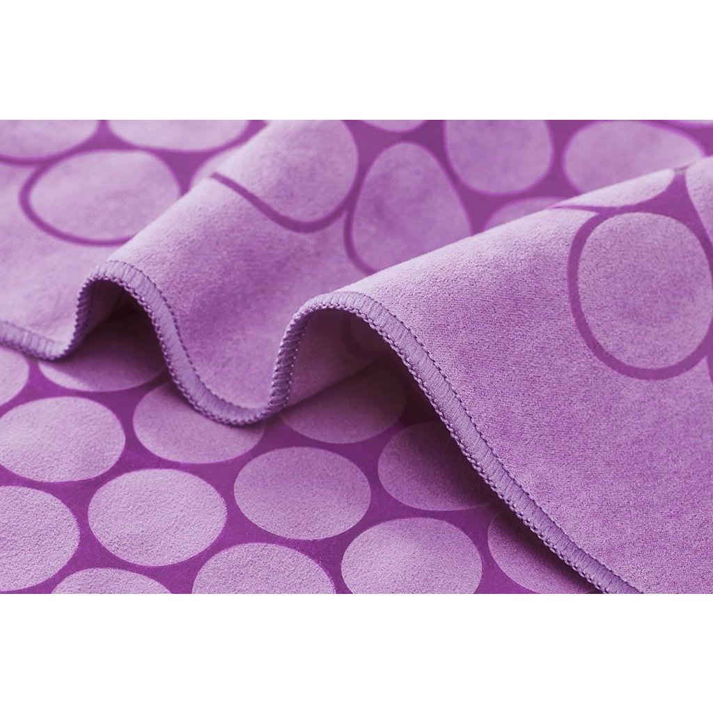 Gecko Touch Yoga Towel - Purple Rain