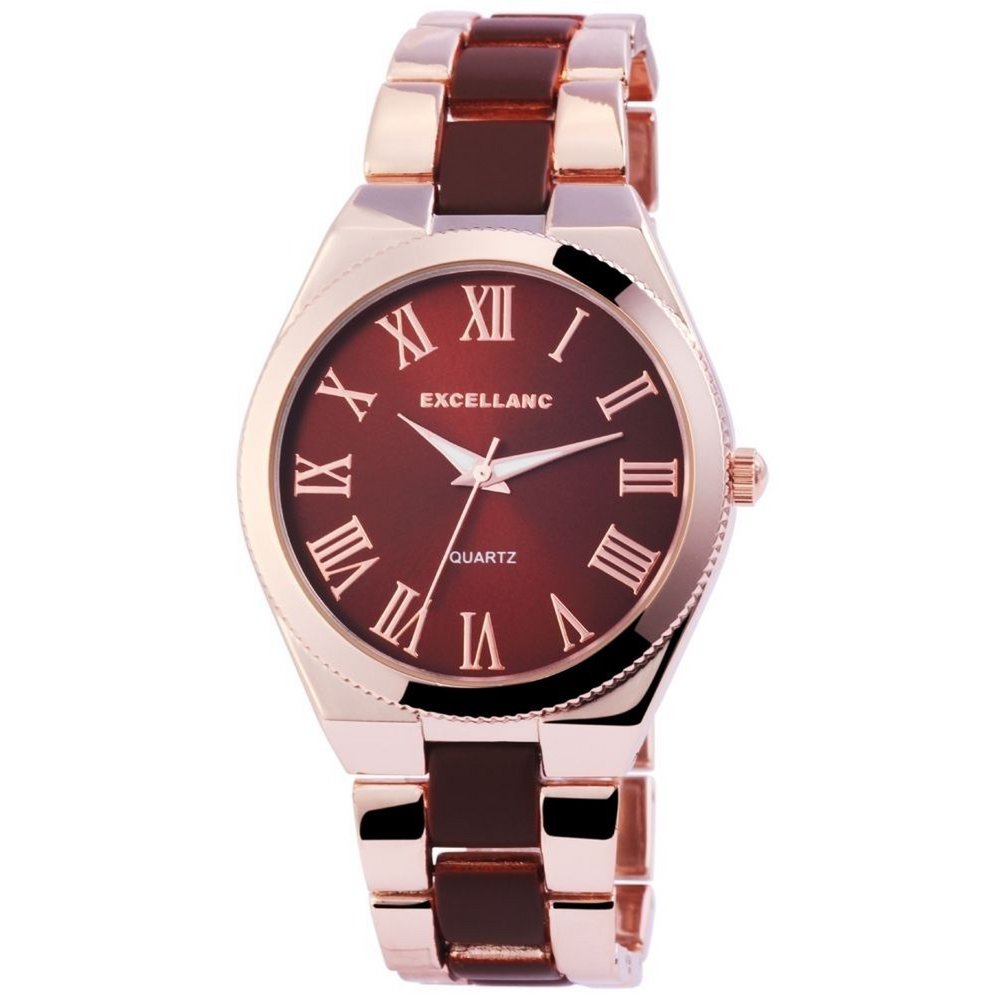 Reloj de mujer Excellanc con brazalete de metal.