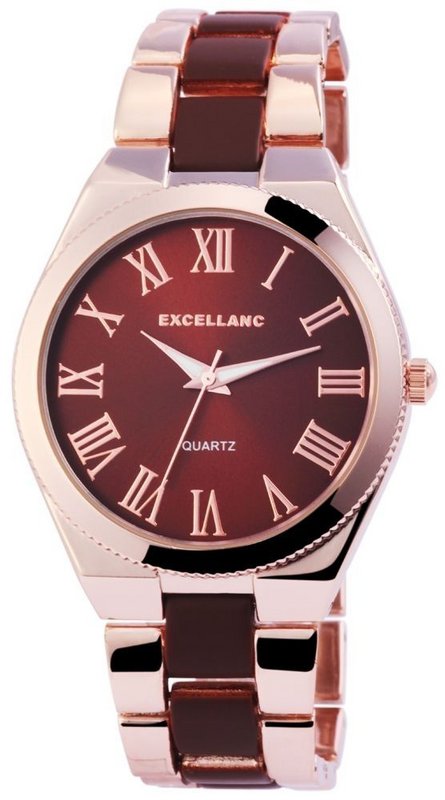 Reloj de mujer Excellanc con brazalete de metal.