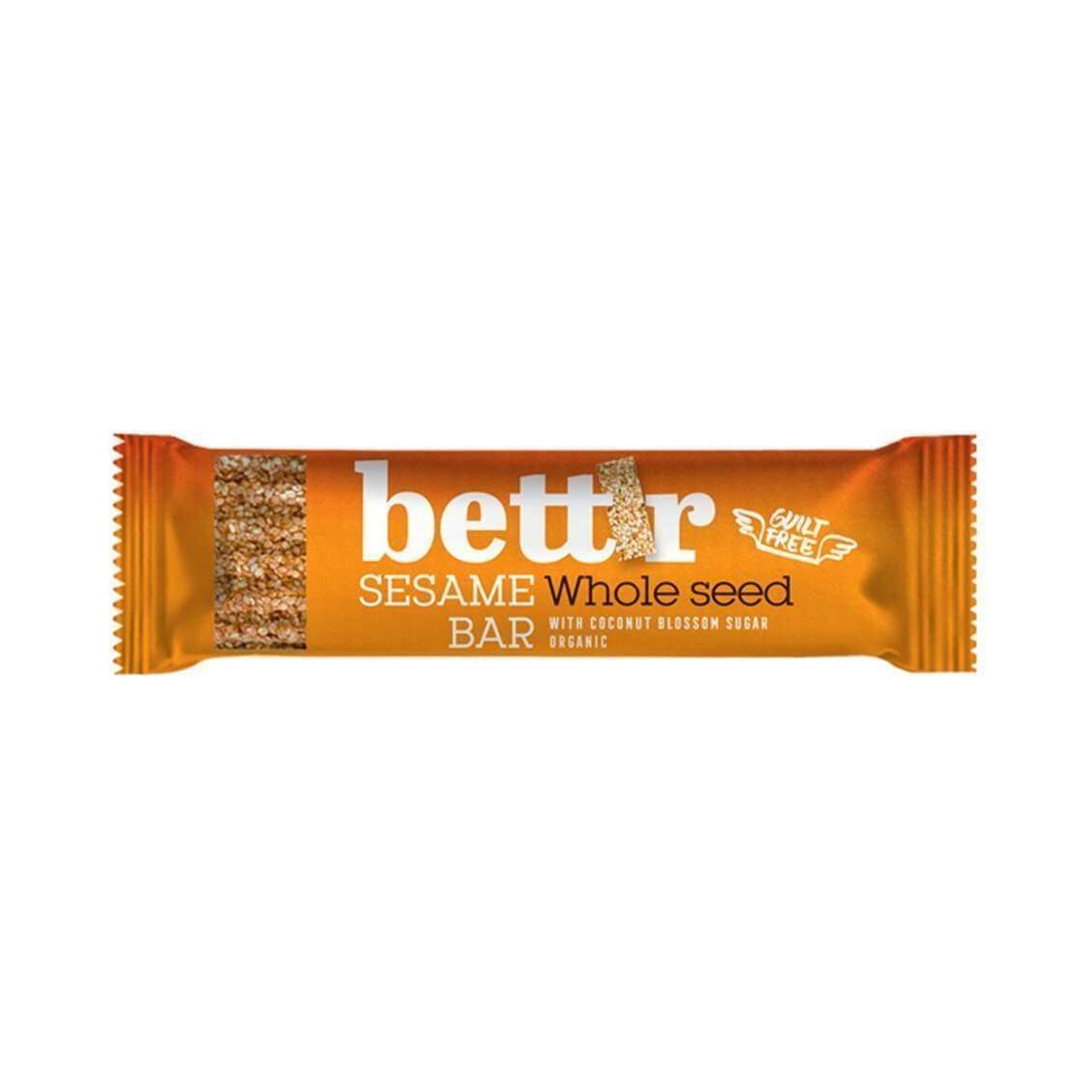 Wholeseed Sesame Bar, organic, Bett'r, 30g