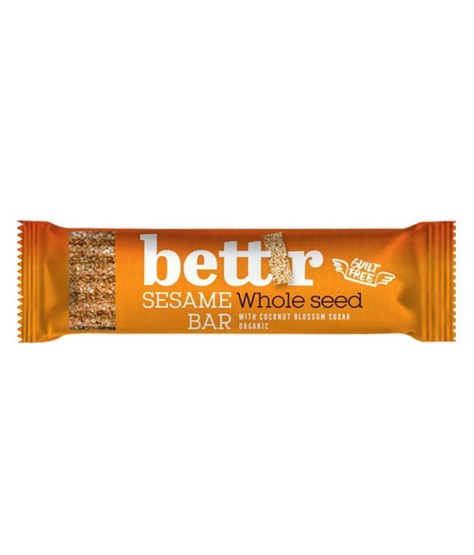 Wholeseed Sesame Bar, organic, Bett'r, 30g