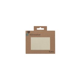Skinnatur-Untersetzer | recyceltes Leder | Ziegel 13x10cm | 6er-Set