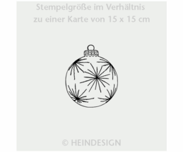 Stempel: Julekugle