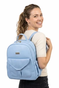 Baby-Umstandsrucksack aus Kunstleder