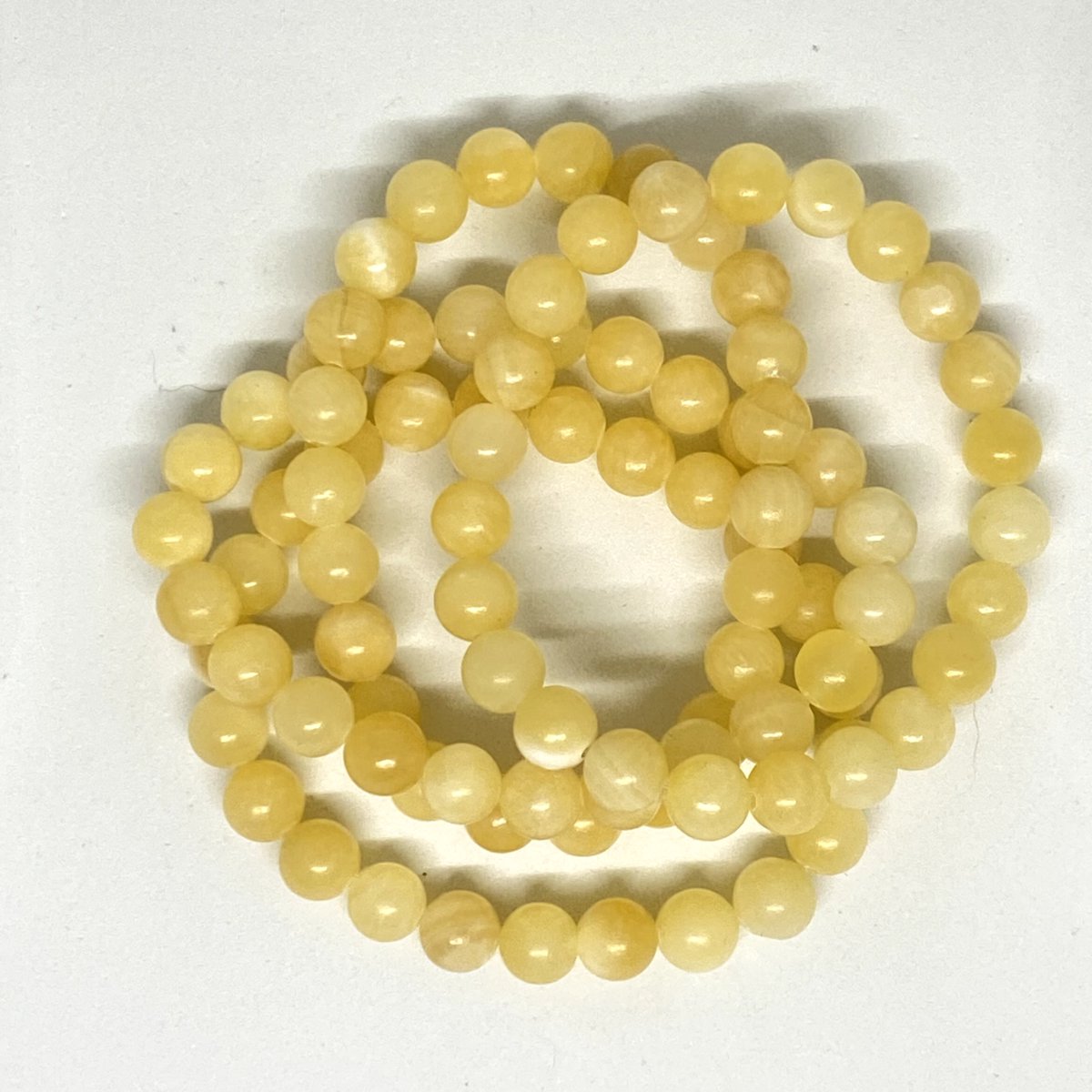 Gele Calciet - Lithotherapie armband