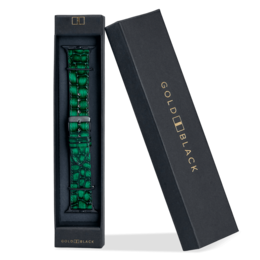 Apple Watch bracelet MILANO design green (adapter black)