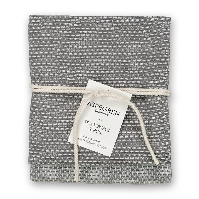 Torchons – Gastro – Gris Foncé (Chacun avec 2)