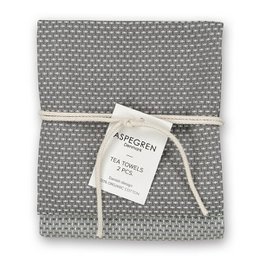 Torchons – Gastro – Gris Foncé (Chacun avec 2)