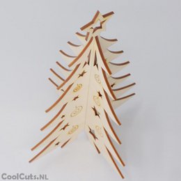 Sapin de Noël en bois 33cm