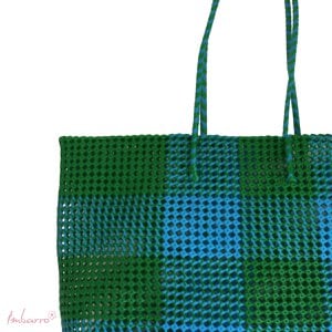 Shopper Liv Green/Blue