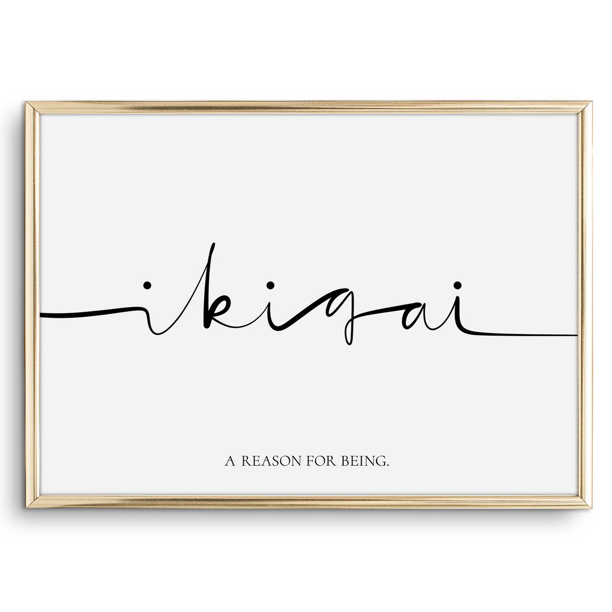 Poster: Ikigai - A reason for being