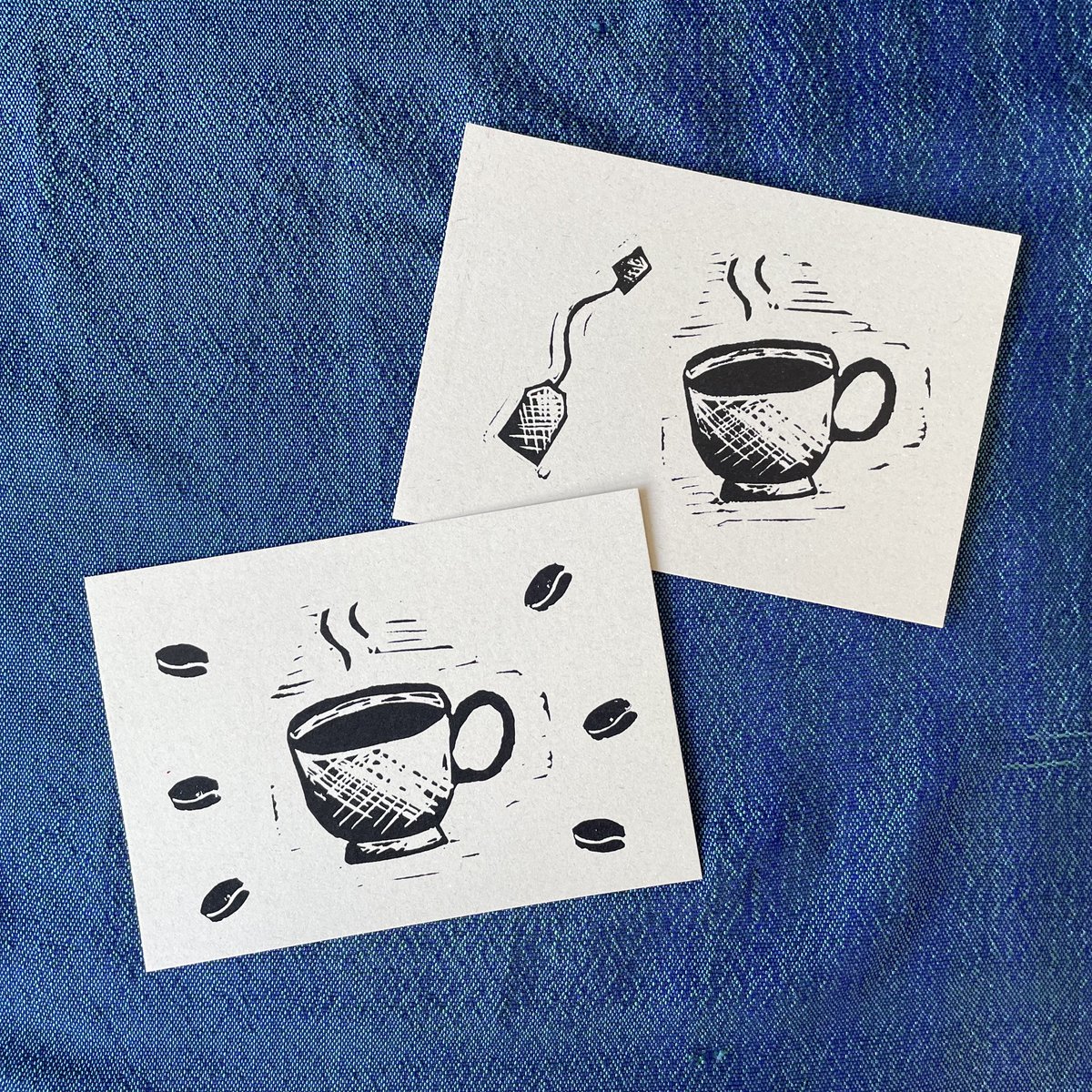 Cartolina della tazza di tè