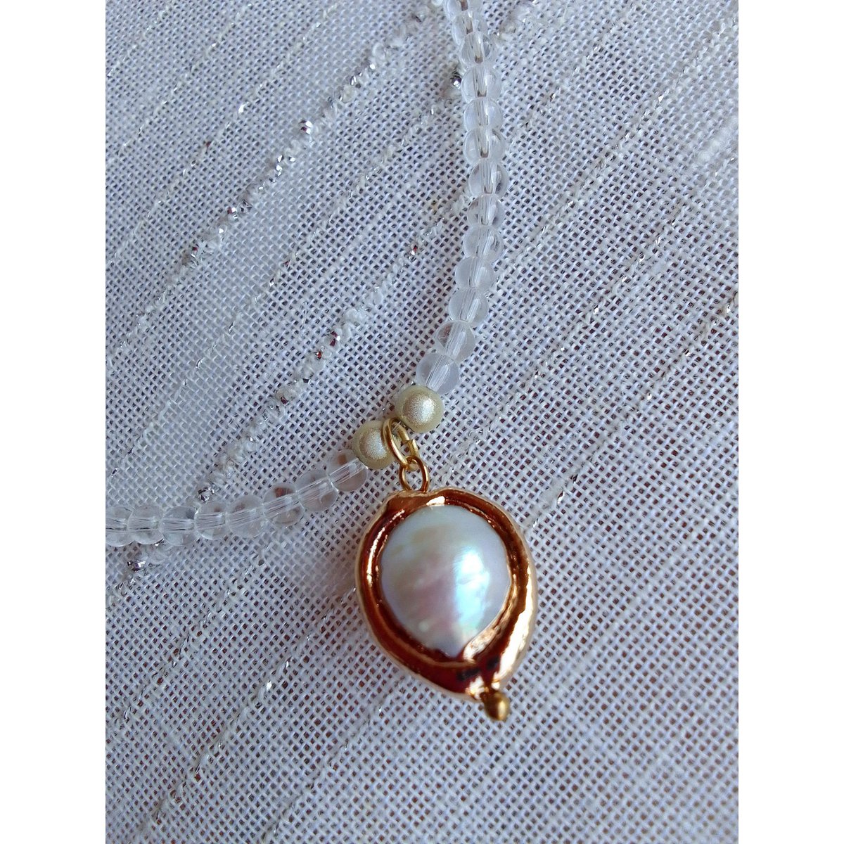 Collier Transparent AZALEE