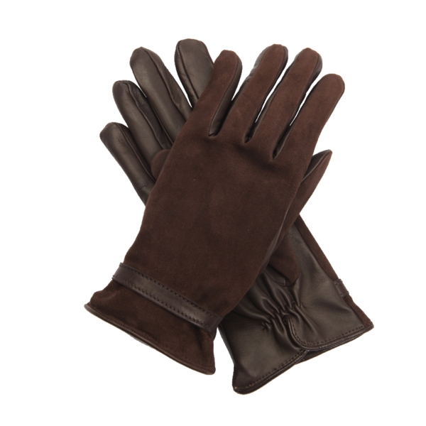Brigitte | Suede & Leather glove