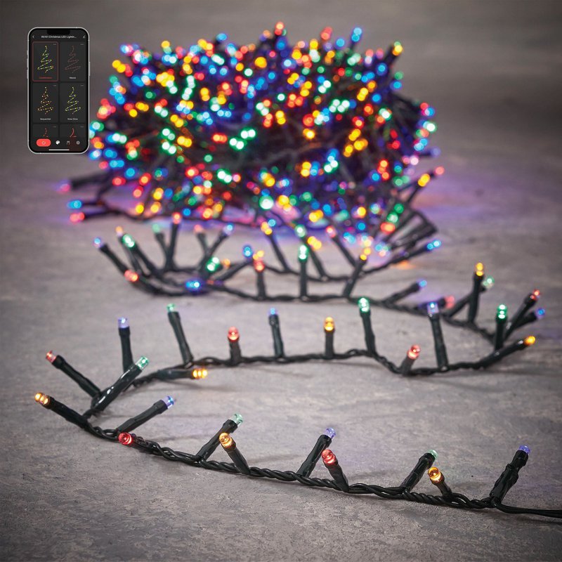 Kerstboomverlichting Smart lighting Meerkleurig