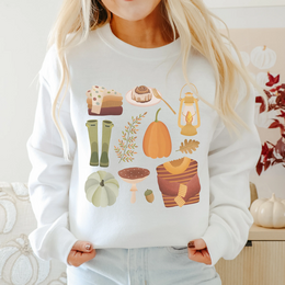 Sweater Autumn Essentials - Cozy Sweater Autumn Pumpkins