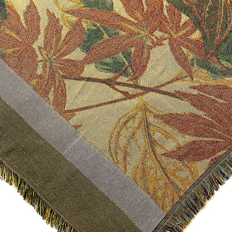Couverture Bicnonia NIN-NIT | plaid | couverture tissée | 160 x 220 cm