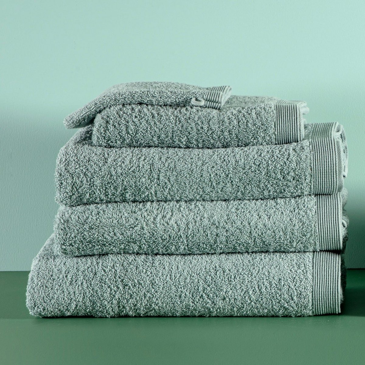Como Guest Towel 30 x 50 cm - Sea green