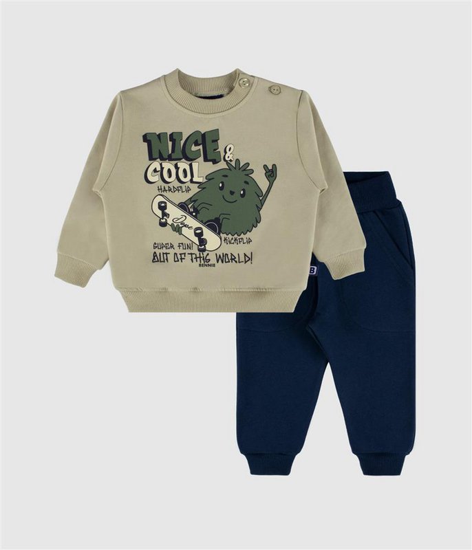 Schön cool – Skater-Set aus gebürstetem Fleece