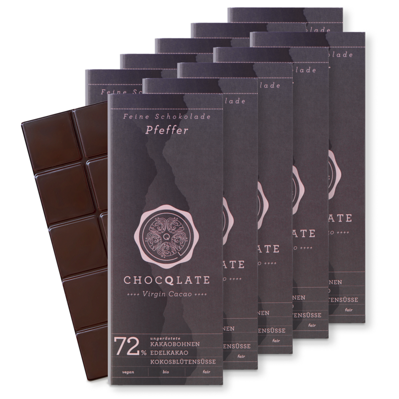 CHOCQLATE økologisk chokolade PEBER