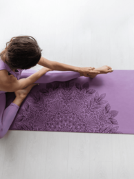 DIYogi™ ESTERILLA DE YOGA MORADA - MANDALA
