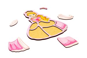 Wooden Princess Puzzle for Kids