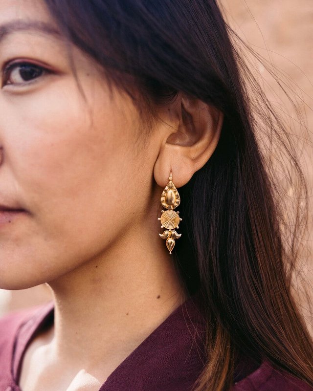 Acre desconocido | Pendientes Acre – Oro