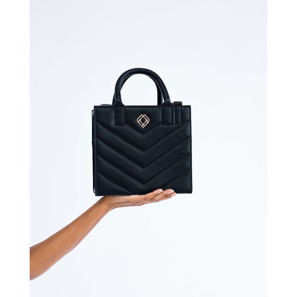 Boxbag Icon Corn Leather Black