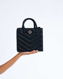 Boxbag Icon Corn Leather Black