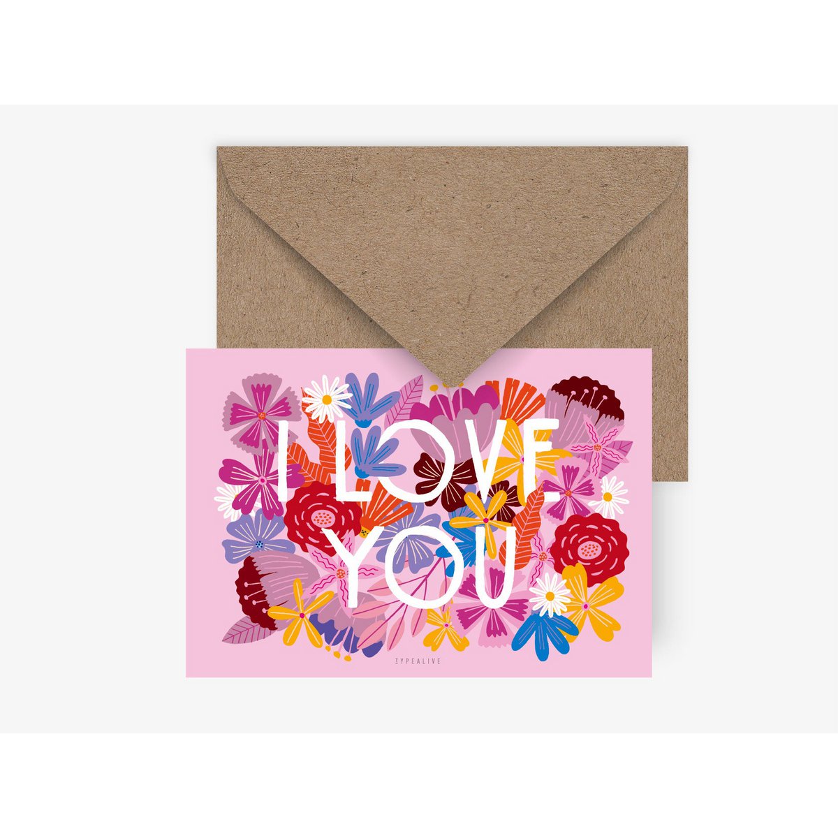 Postkarte / Bloomy Love