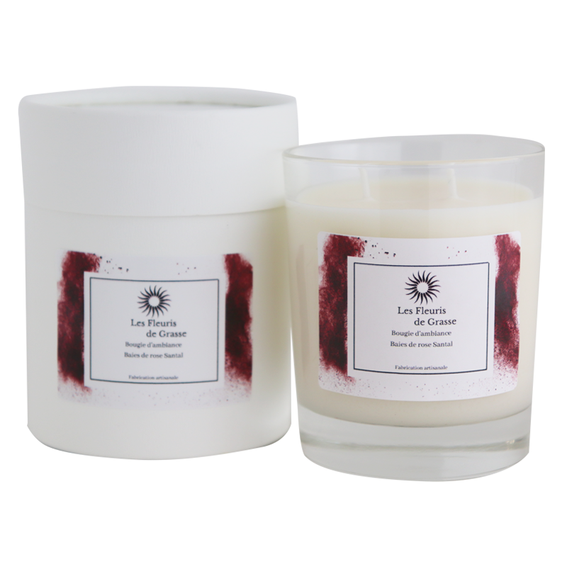 CANDLE 220 GR ROSE BABY SANDALWOOD