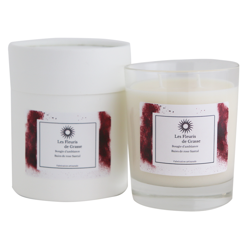 CANDLE 220 GR ROSE BABY SANDALWOOD