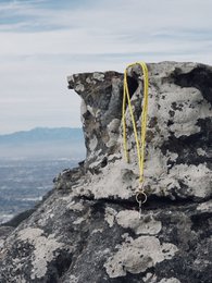 LANYARD KEY HOLDER (YELLOW REFLECT)