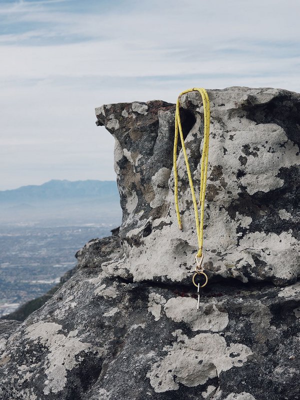 LANYARD KEY HOLDER (YELLOW REFLECT)