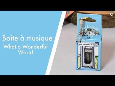 Muziekdoos "Wat een wondere wereld"