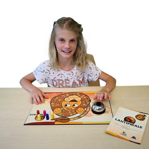 Klankspiraal voor klanktraining - hoor en herken de klanken en lettergrepen!