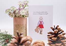 Postkarte Zeit für Weihnachtslieder