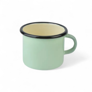 Emaille-Tasse aus der Ukraine | Vintage | Fair Trade for Peace