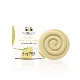 Solid shampoo “Îlot Vert” - Anti-dandruff - 85g