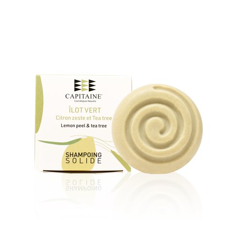 Festes Shampoo „Îlot Vert“ – Anti-Schuppen – 85 g