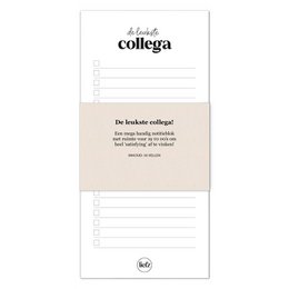 Notesblok | At gøre | Den dejligste kollega