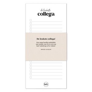 Notepad | To do's | The nicest colleague