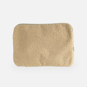 Teddy-Laptoptasche – braun