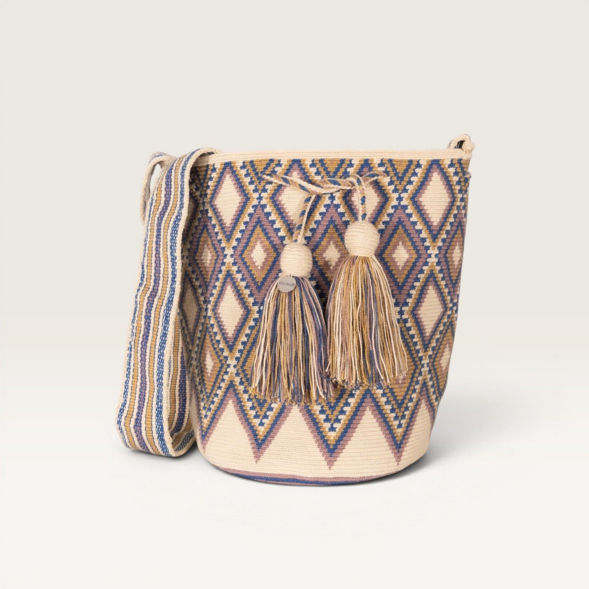 Geometrisk crossbody L | lilla