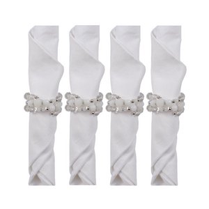 Set of 4 rounds of towels bracelets