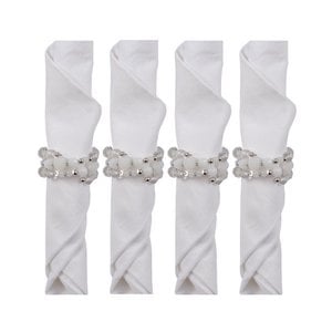 Set of 4 rounds of towels bracelets