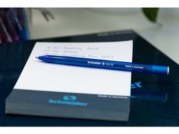 Ballpoint pen Schneider Vizz M blue