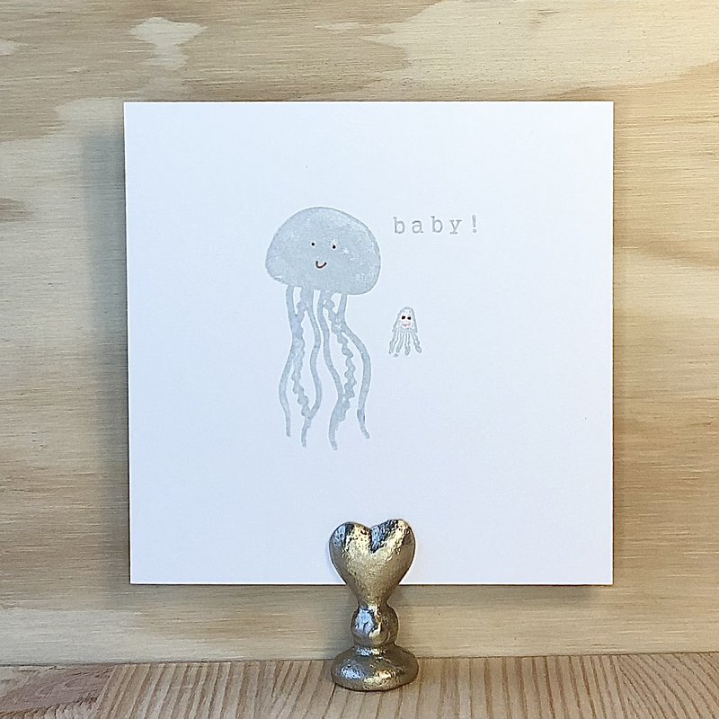 Card Baby Octopus