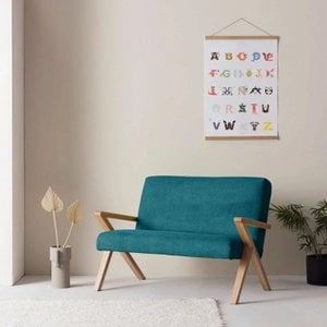 Kinder Retrostar 2er Sofa - Basic Line