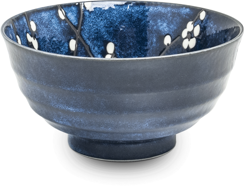 Edo Hanablue Pokébowlset, 17x9cm, 2 pers., giftbox